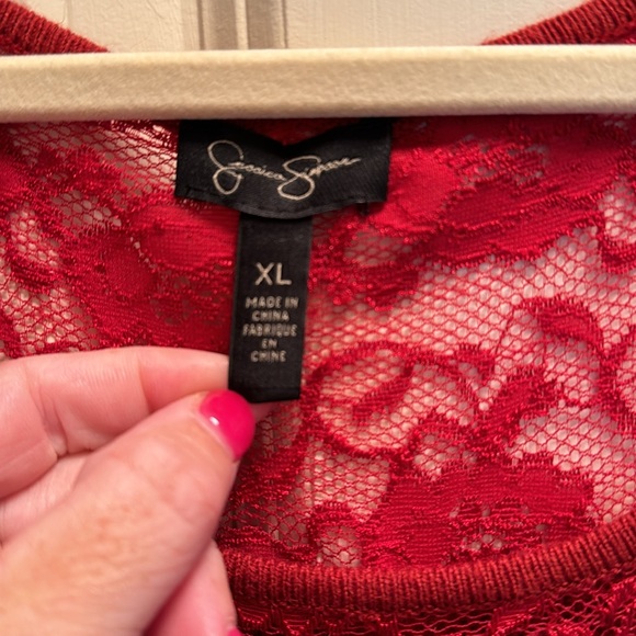 XL Jessica Simpson red dress - Picture 3 of 7